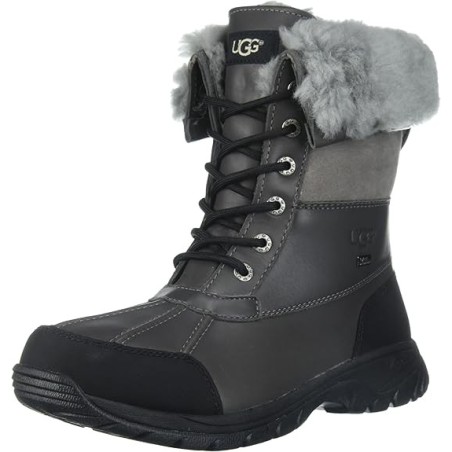 Bottes UGG Butte Cuir Texture Authentique