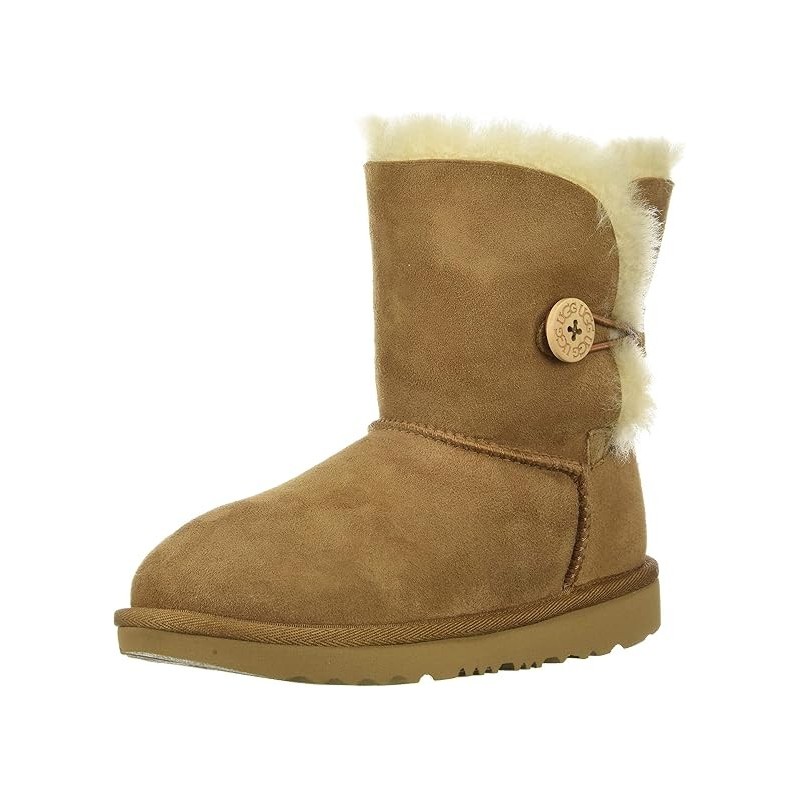 UGG Bailey Button II Bottes Enfant Confort Véritable