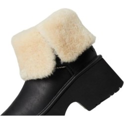 UGG Esmee Leather Boot Fourrure Naturelle Mouton